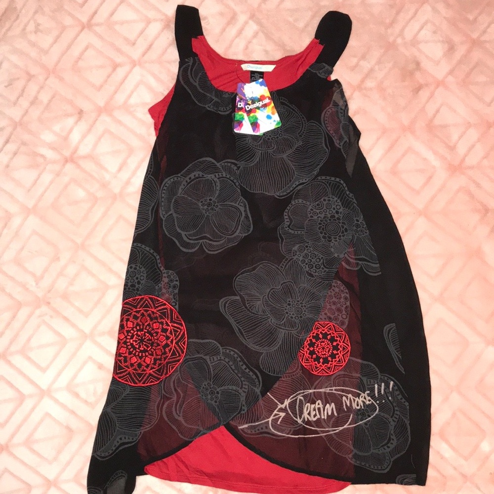Floral print dress